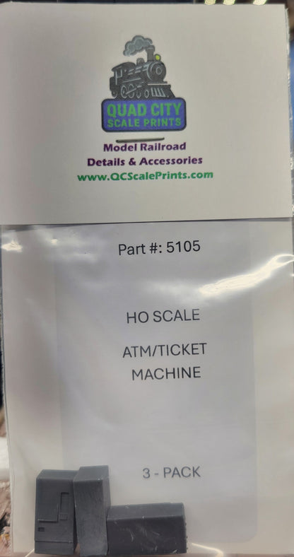 HO Scale - ATM/Ticket Booth